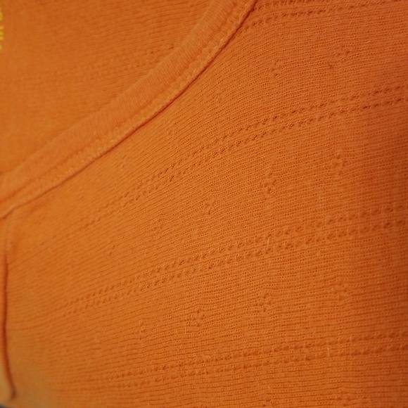 Orange Long Sleeve Shirt - Picture 4 of 5